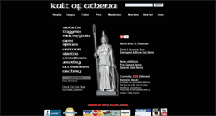 Desktop Screenshot of cultofathene.com